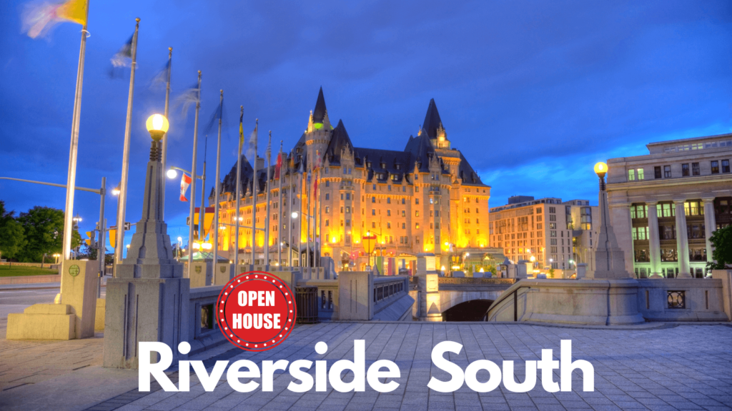 open houses in riverside south and leitrim Ottawa